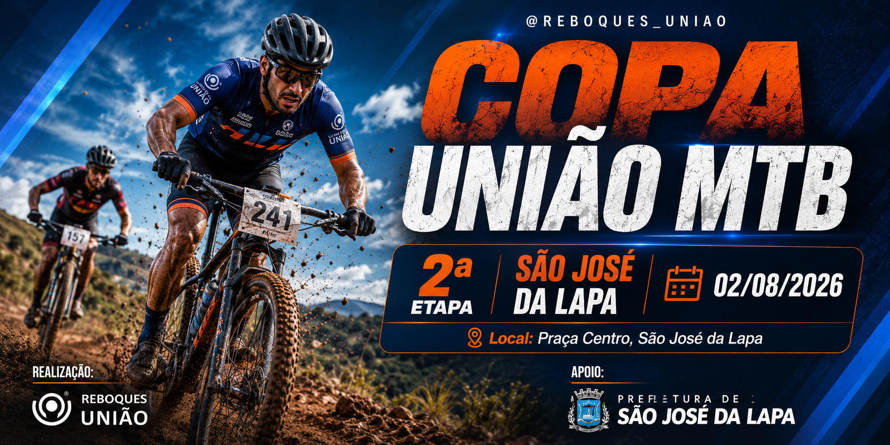 Copa União MTB - 2ª Etapa São José da Lapa 02/08/2026